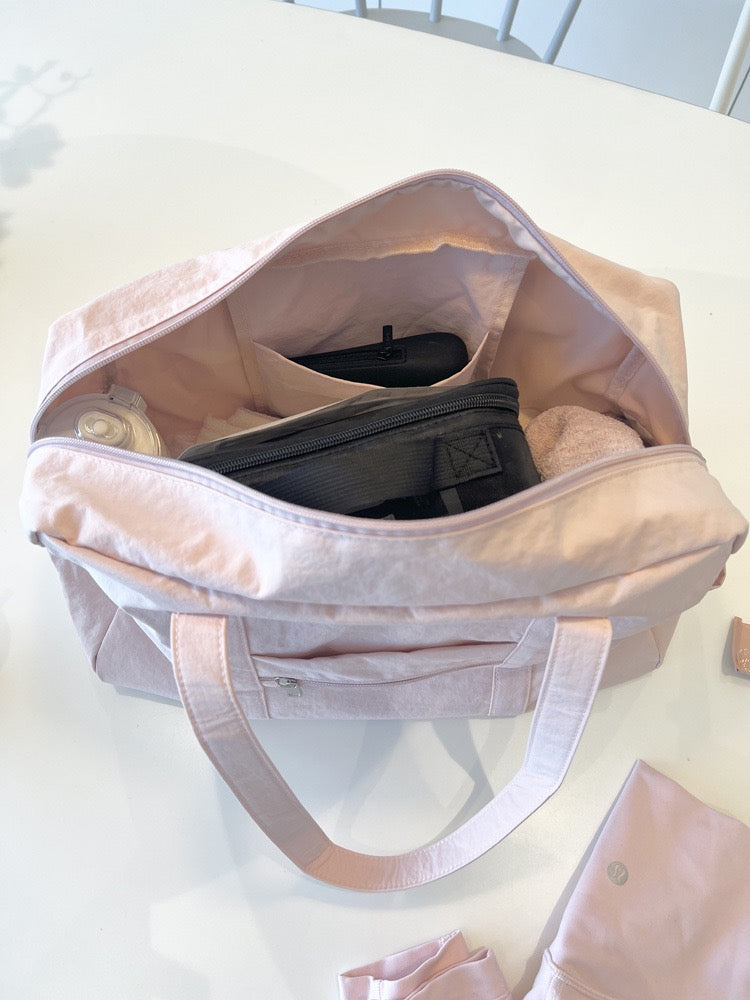 Iulu same style large capacity tote lightweight nylon travel sports fitness bag