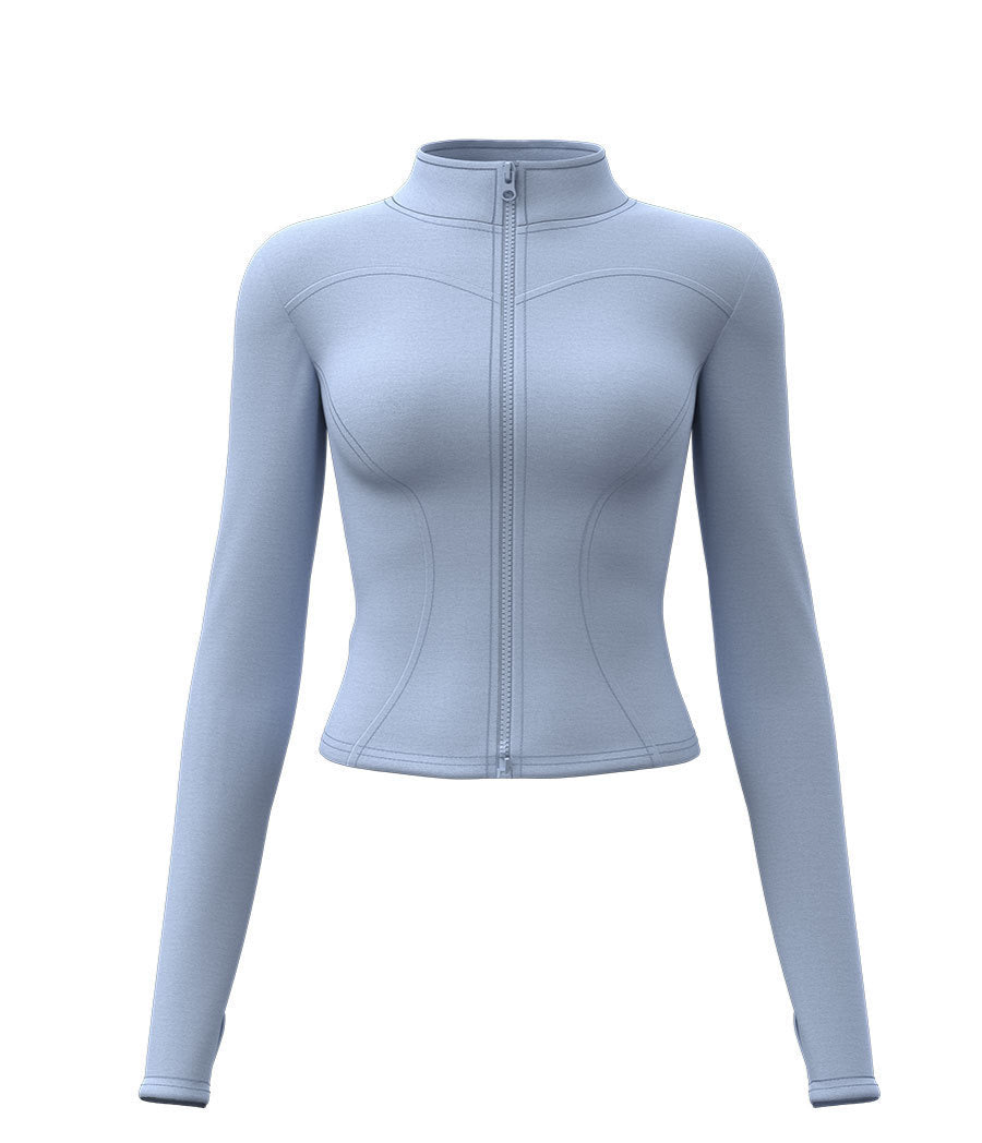 Slimming yoga tops/workout jackets including XXXL size