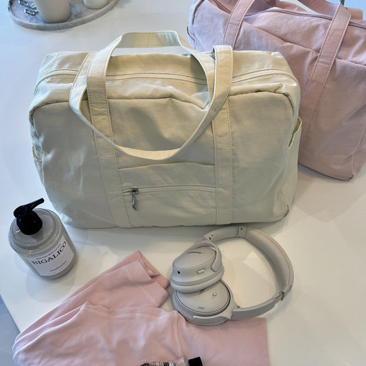 Iulu same style large capacity tote lightweight nylon travel sports fitness bag